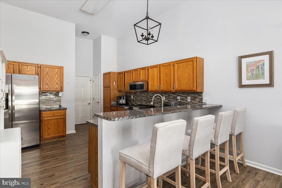 14 Ambler Lane Falling Waters, WV 25419 - Photo 8 of 43 Modern kitchen with stainless steel appliances.