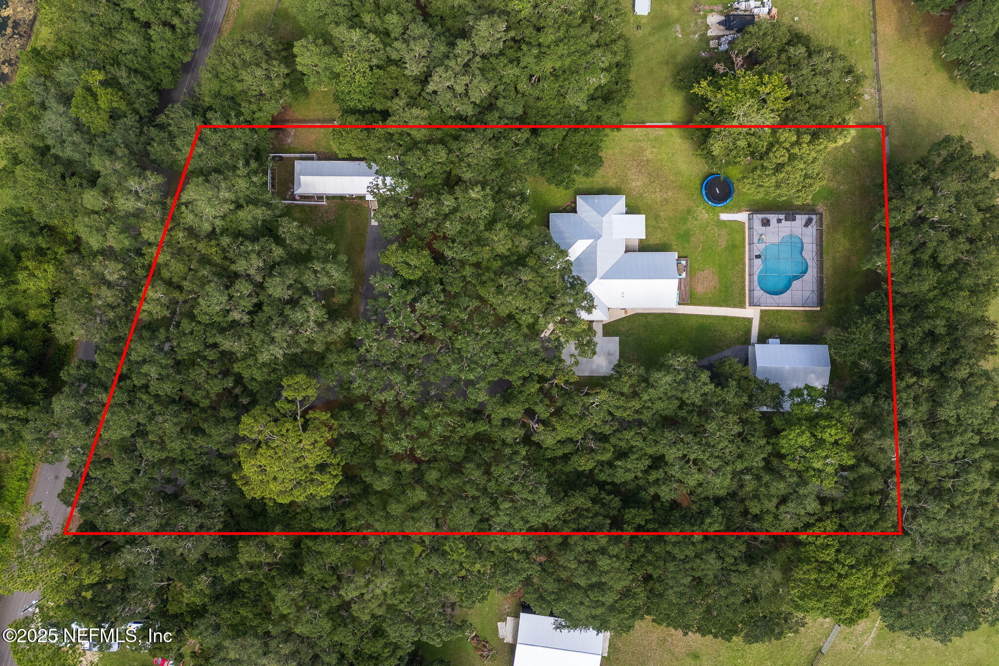 4575 Wolfe Road St. Augustine, FL 32092 - Photo 2 of 60 Approximate lot outline