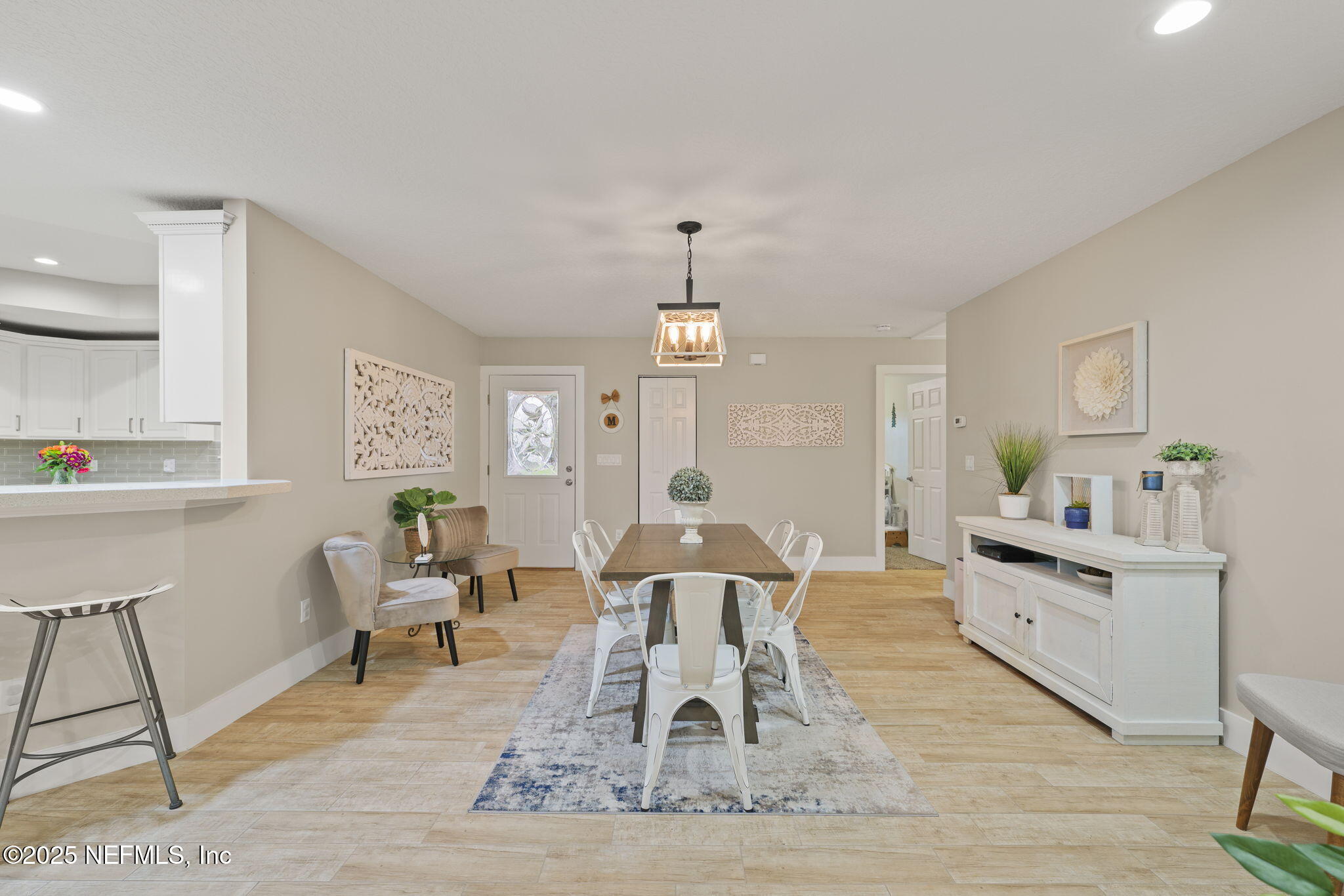 4575 Wolfe Road St. Augustine, FL 32092 - Photo 9 of 60 Dining room from flex space