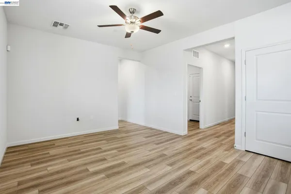 wooden floor in an empty room