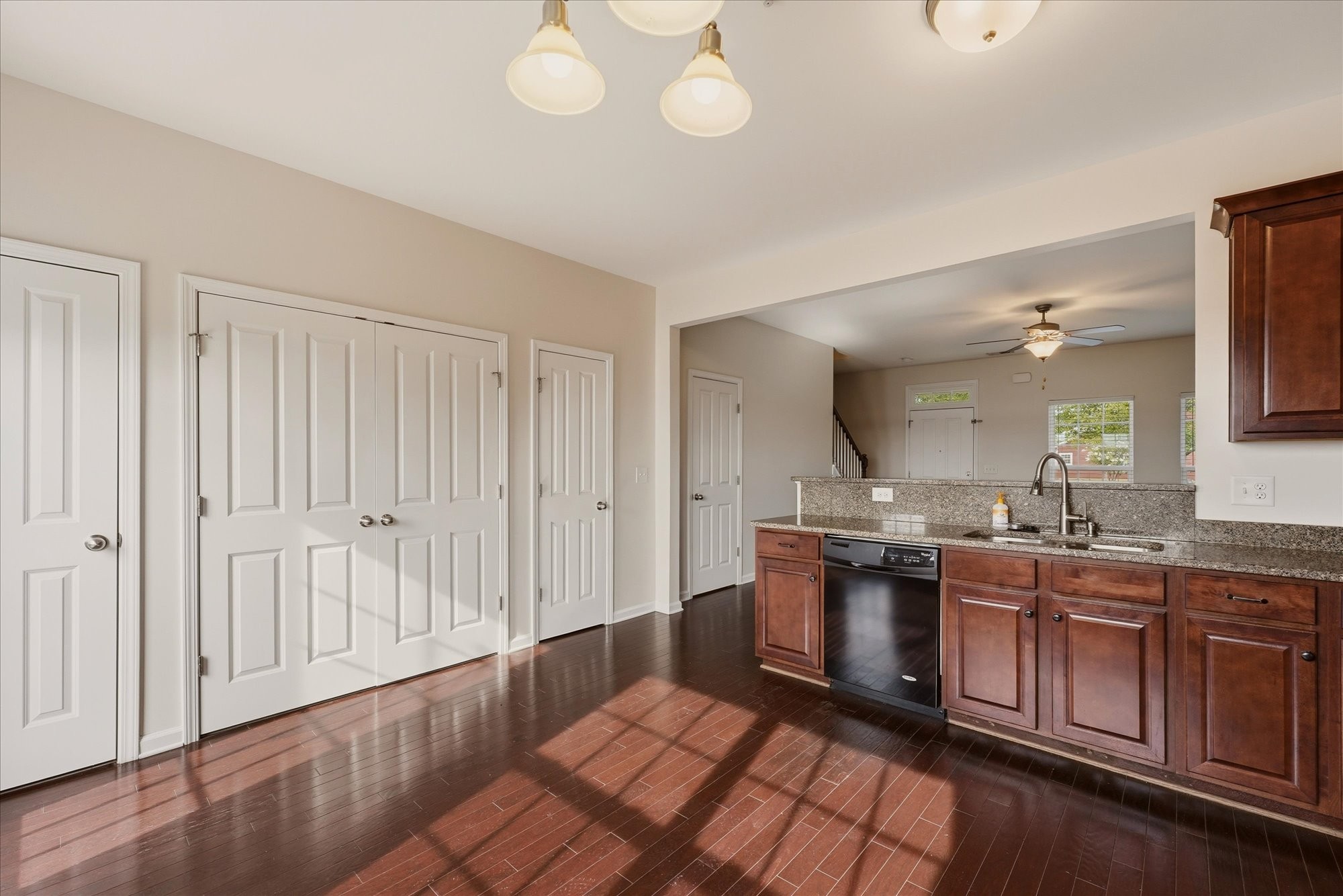 2050 Hemlock Drive Spring Hill, TN 37174 - Photo 11 of 48 a spacious bathroom with a granite countertop sink a mirror and a shower