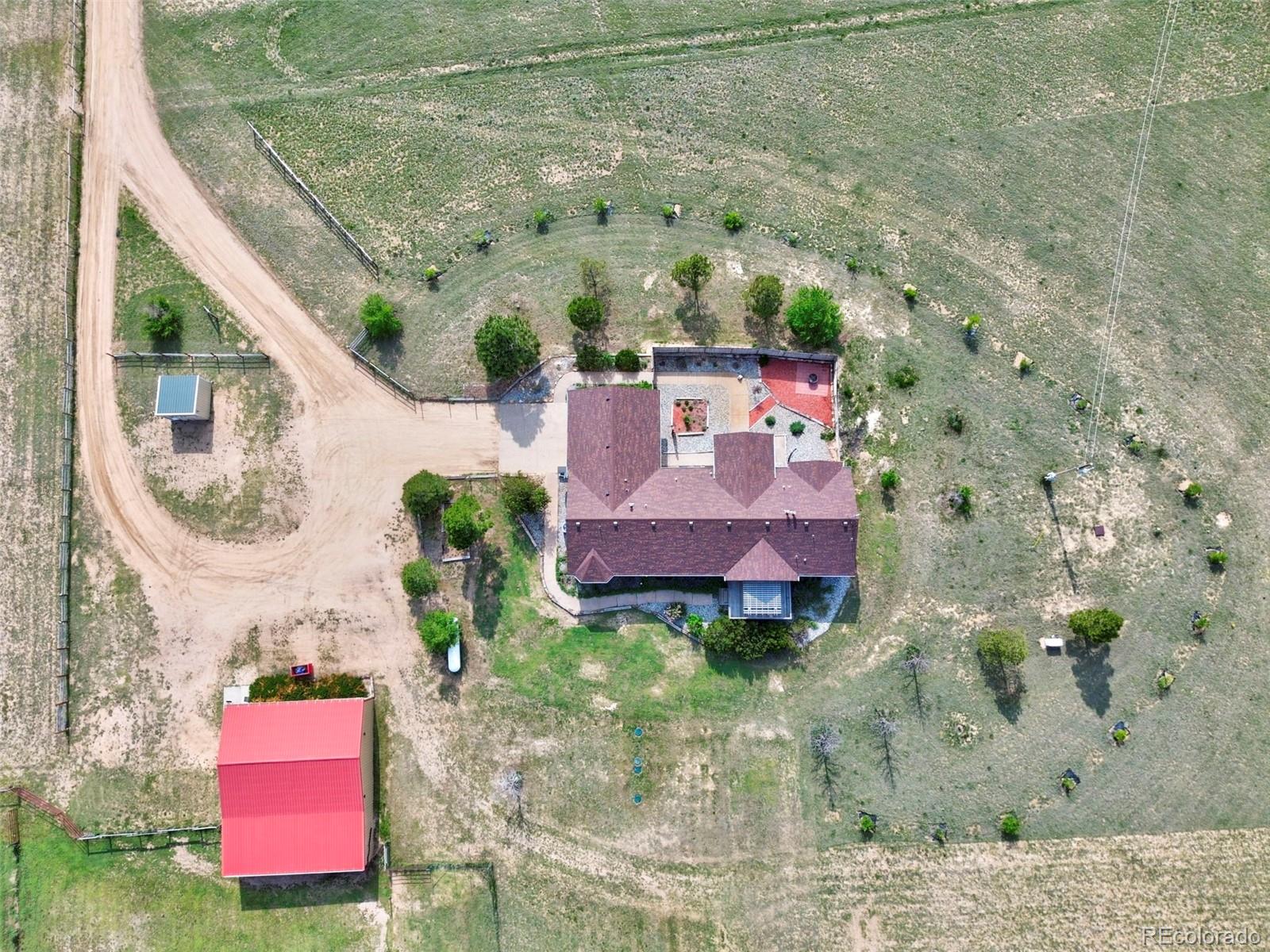 1625 North Yoder Road Yoder, CO 80864 - Photo 37 of 50 a view of an outdoor space