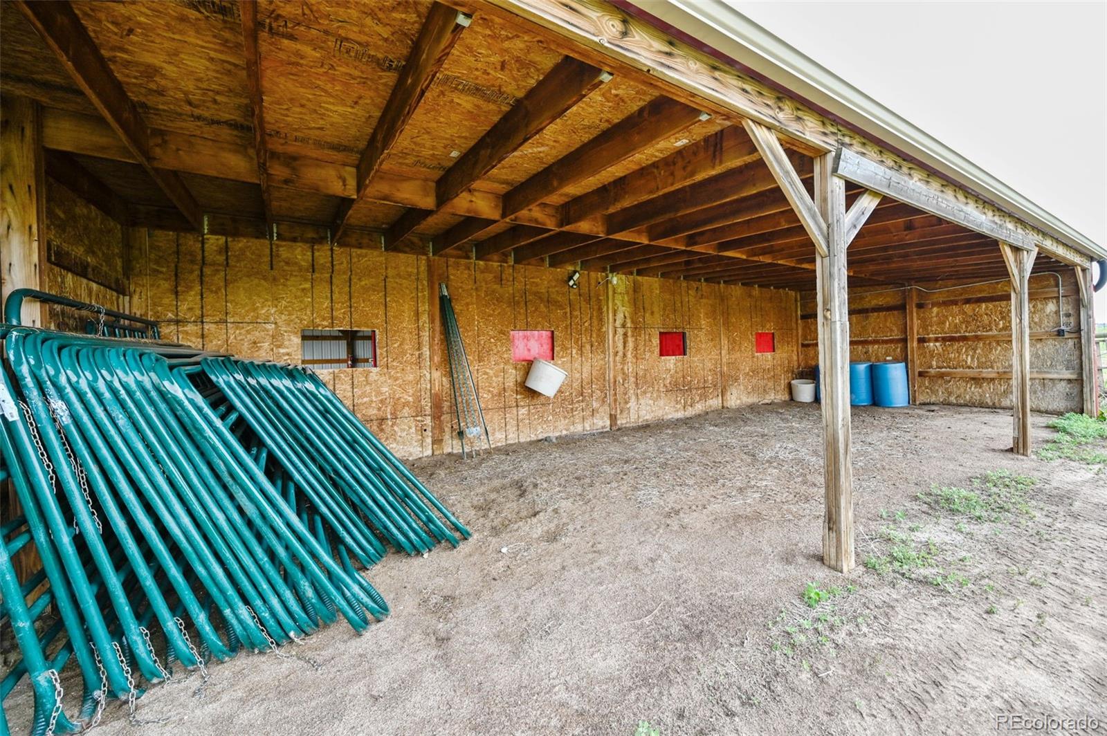 1625 North Yoder Road Yoder, CO 80864 - Photo 40 of 50 a view of a backyard