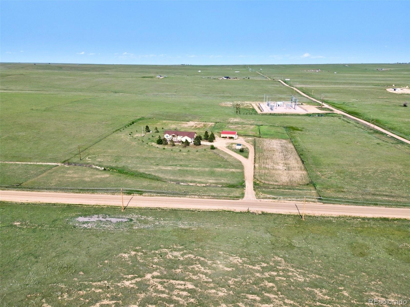 1625 North Yoder Road Yoder, CO 80864 - Photo 47 of 50 a view of a water with an ocean view