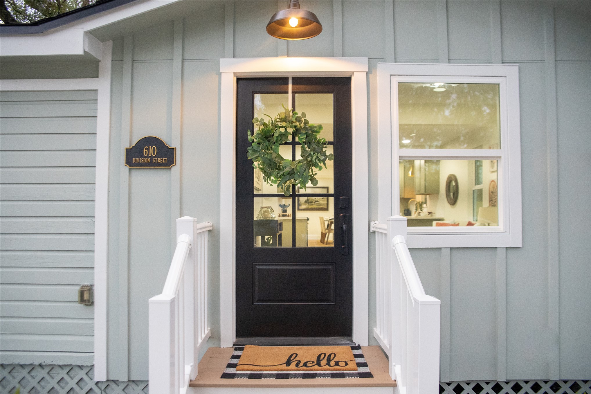 610 Division Street Fernandina Beach, FL 32034 - Photo 6 of 43 a view of a entryway door of the house