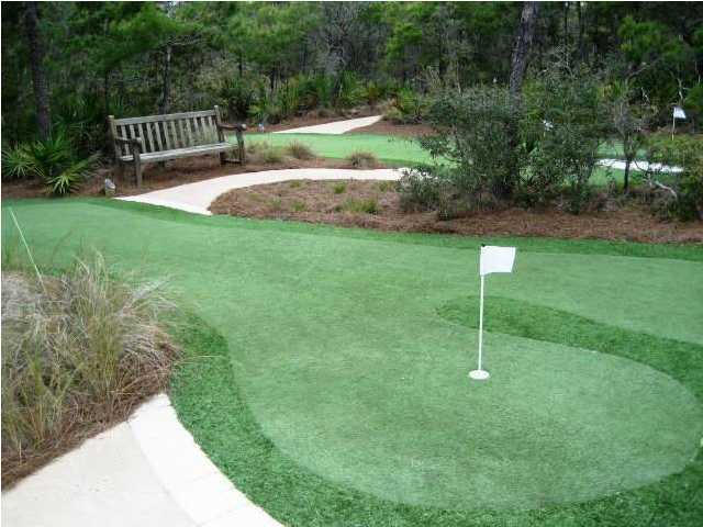 53 North Shingle Lane Inlet Beach, FL 32461 - Photo 4 of 6 a view of a garden with a slide