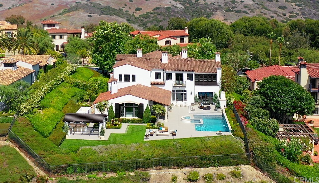 9 Offshore Newport Coast, CA 92657 - Photo 13 of 75 an aerial view of a house with swimming pool patio and outdoor seating