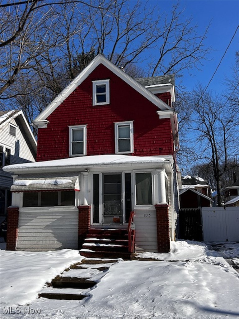 835 Chalker Street Akron, OH 44310 - Photo 2 of 7 View of front of home