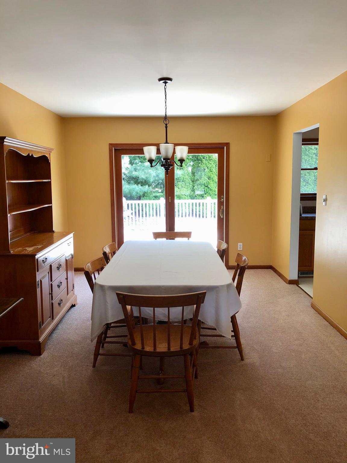 1323 Vanderbilt Road Bel Air, MD 21014 - Photo 14 of 31 Dining Room leading to Deck