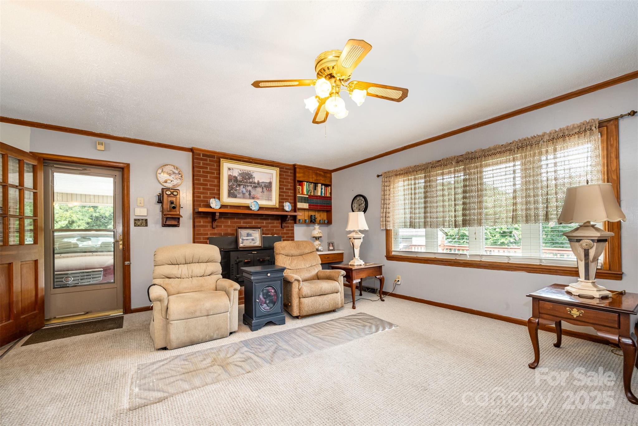 2236 Old Hickory Grove Road Mount Holly, NC 28120 - Photo 5 of 27 a living room with furniture and a large window