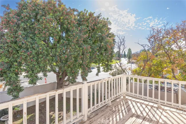 a view of a wooden fence
