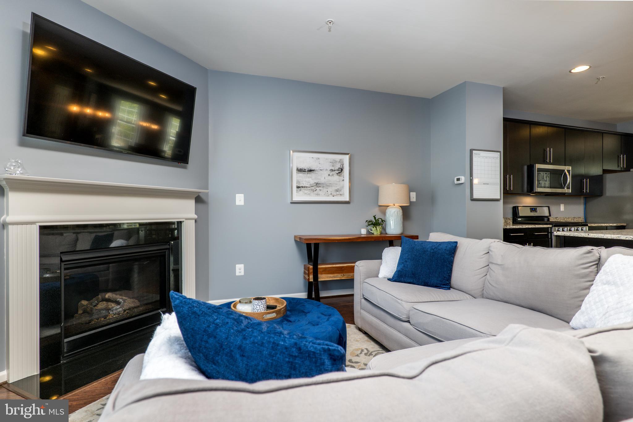 404 Kettle Btm Road Reisterstown, MD 21136 - Photo 21 of 36 Gas fireplace in the living area