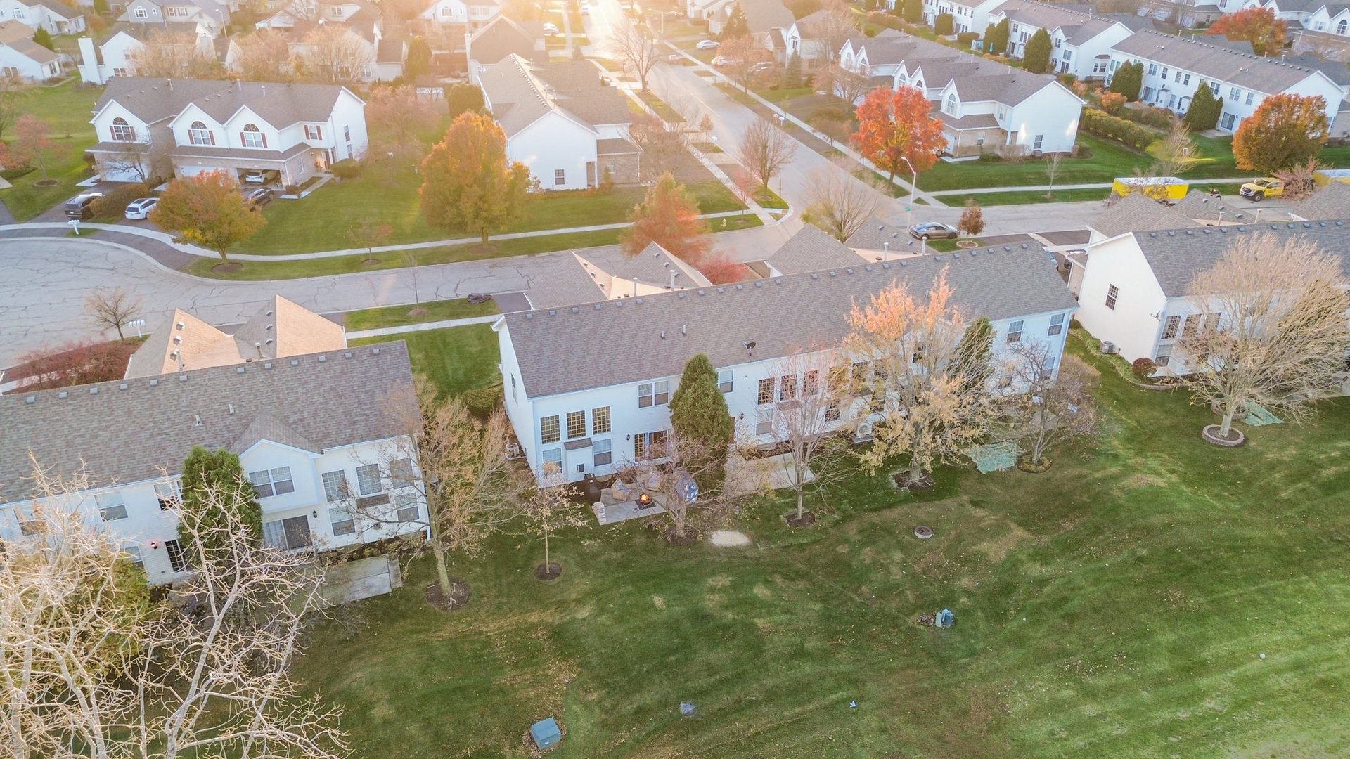 8 Lily Court Bolingbrook, IL 60440 - Photo 27 of 33 an aerial view of residential houses with outdoor space