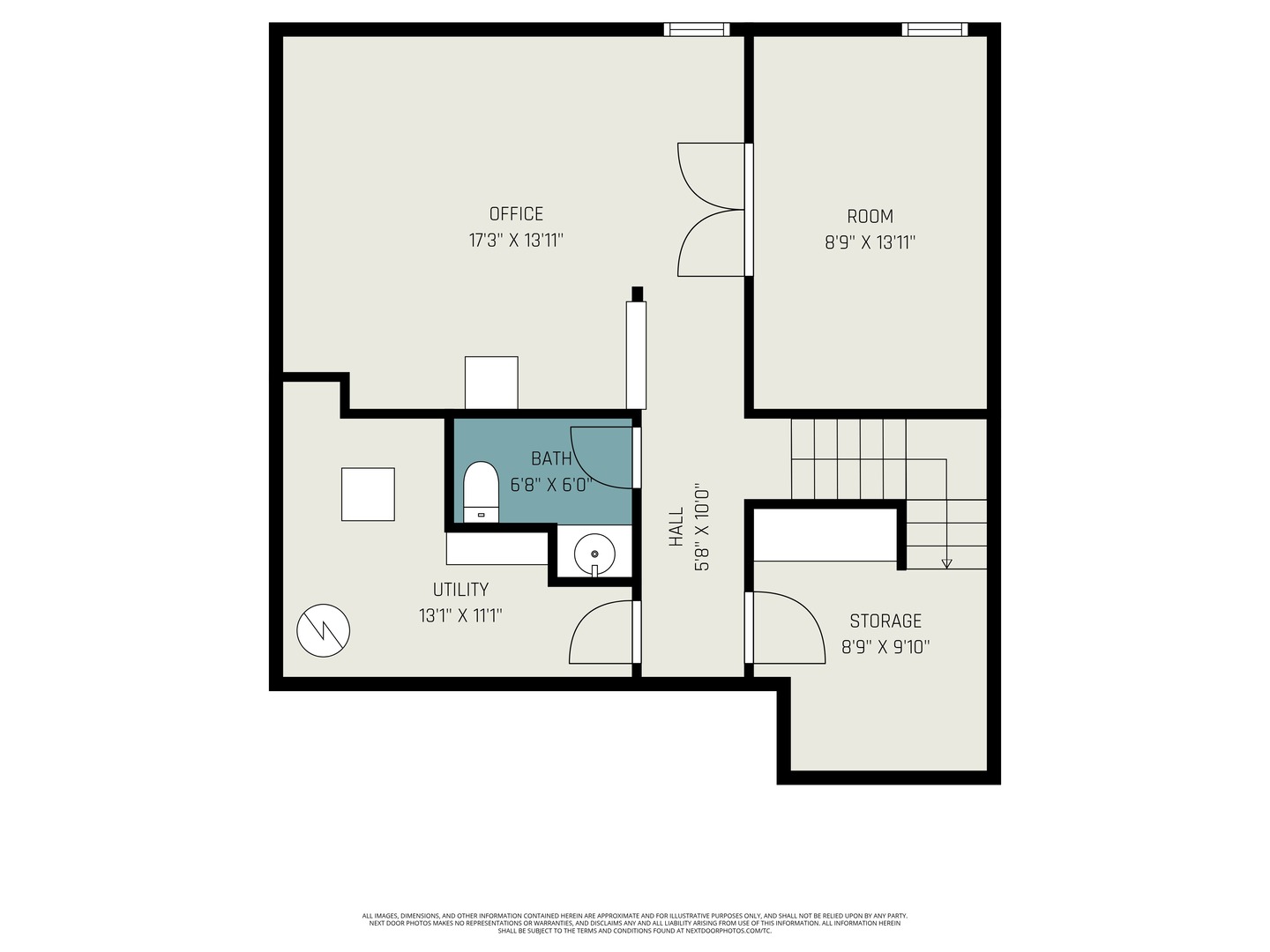 8 Lily Court Bolingbrook, IL 60440 - Photo 33 of 33 a picture of a bench in a white wall