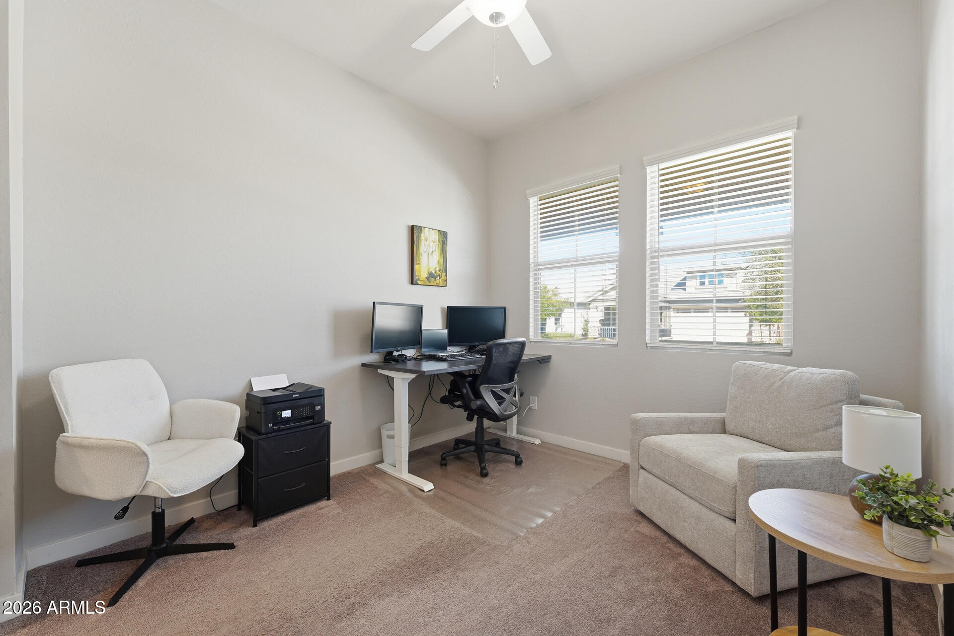 23069 East Mayberry Road Queen Creek, AZ 85142 - Photo 23 of 48 a workspace with furniture and a window