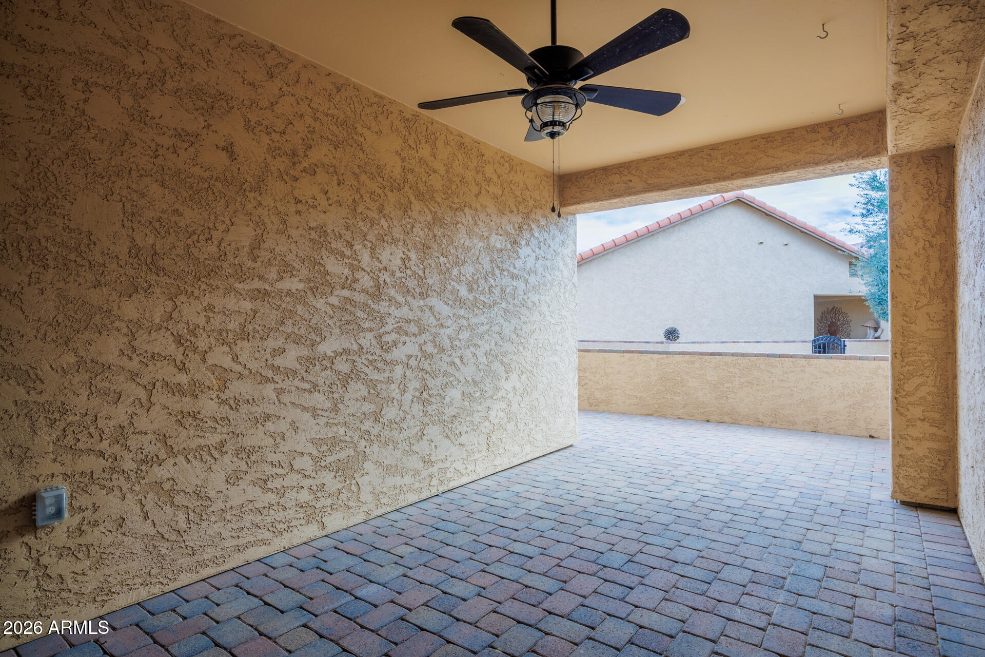 943 East Kortsen Road, Unit 2 Casa Grande, AZ 85122 - Photo 35 of 48 946 E Kortsen Unit 2 - Back Patio View