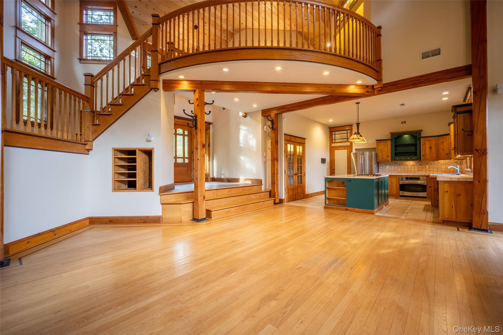 243 Hawleys Corners Road Highland, NY 12528 - Photo 9 of 44 a view of an empty room with a kitchen