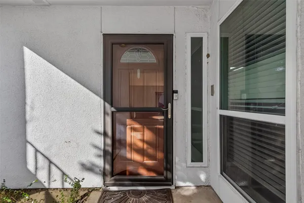 a picture of a door of a house