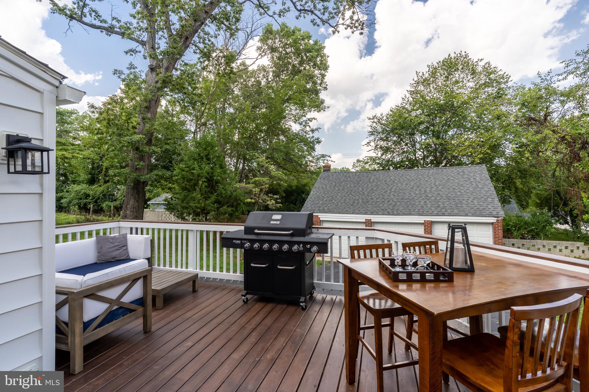 10421 Naglee Road Silver Spring, MD 20903 - Photo 17 of 50 Upper level patio designed for entertaining