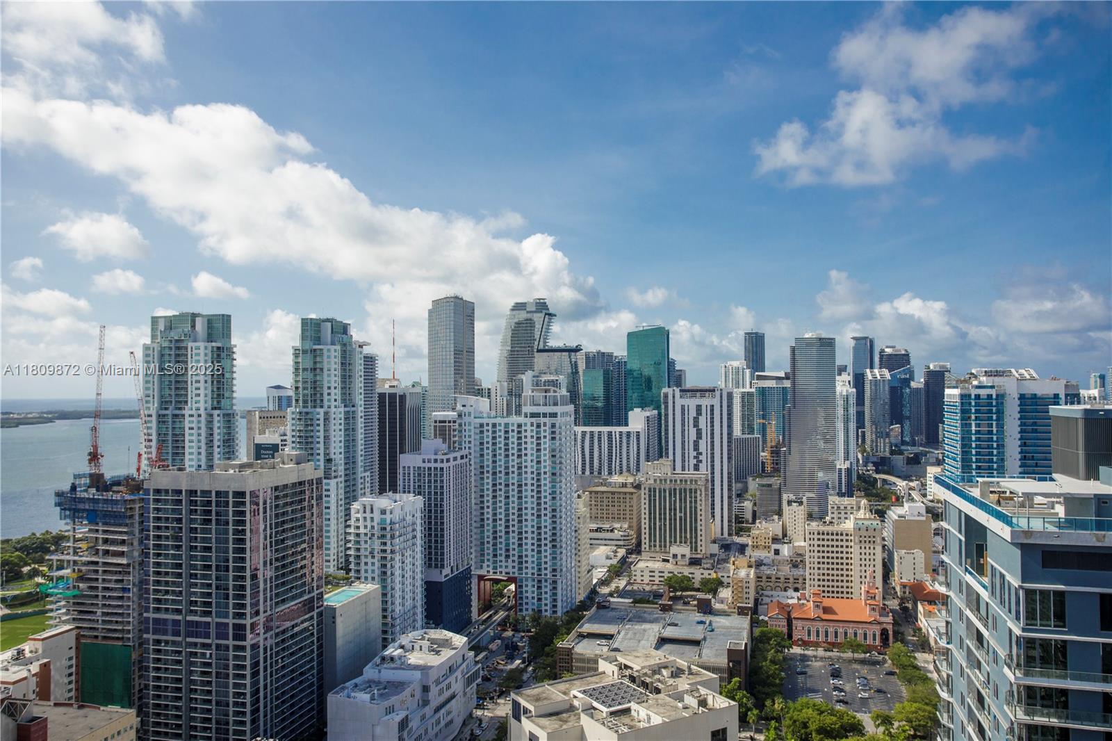 601 Northeast 1st Street, Unit 3907 Miami, FL 33132 - Photo 13 of 13 a city view with lot of high rise buildings