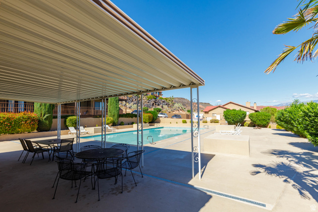 161 West 950 South, Unit S4 St. George, UT 84770 - Photo 20 of 21 View of pool featuring patio surround