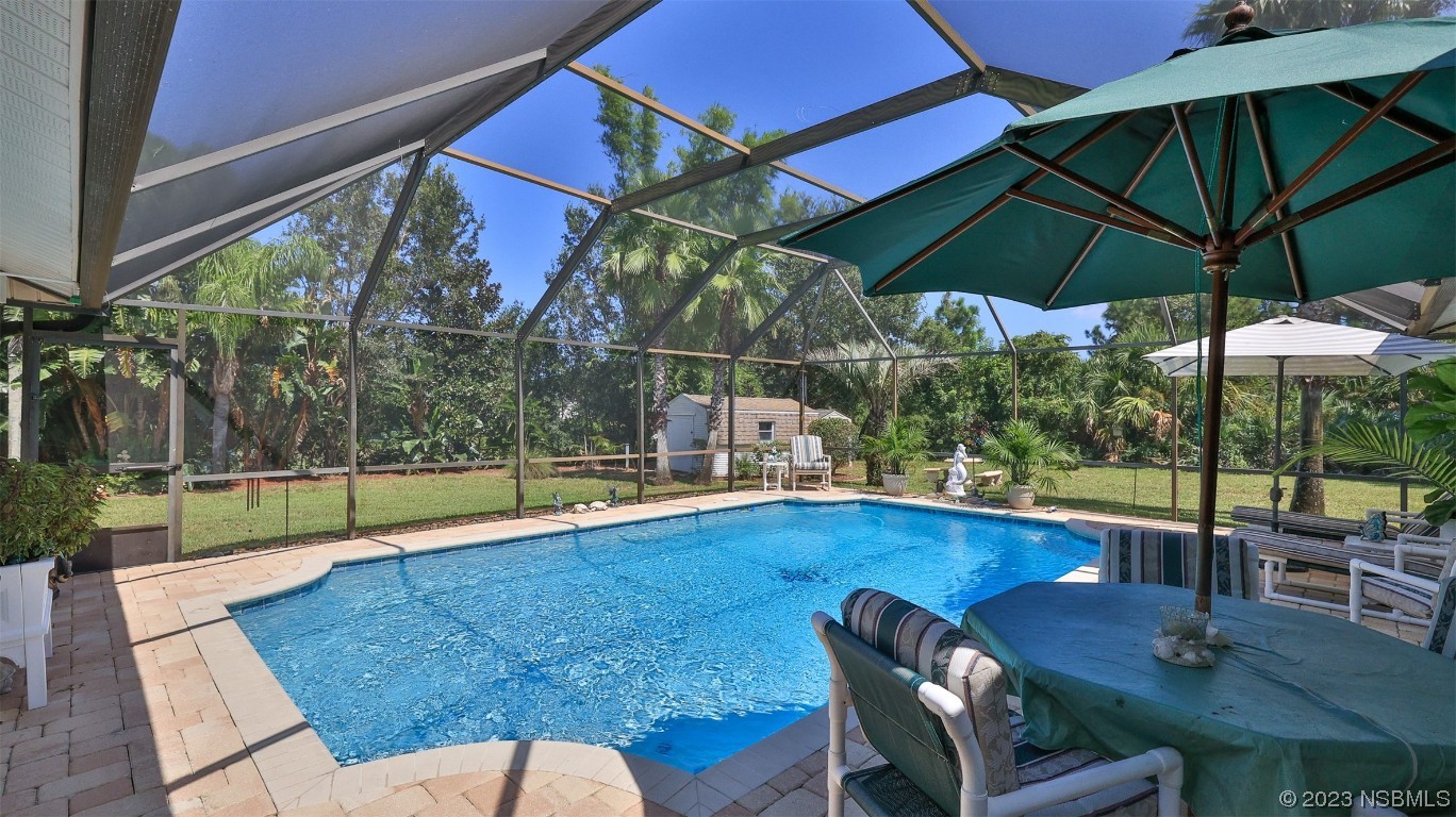 160 Packwood Road Edgewater, FL 32141 - Photo 26 of 31 a view of yard with patio