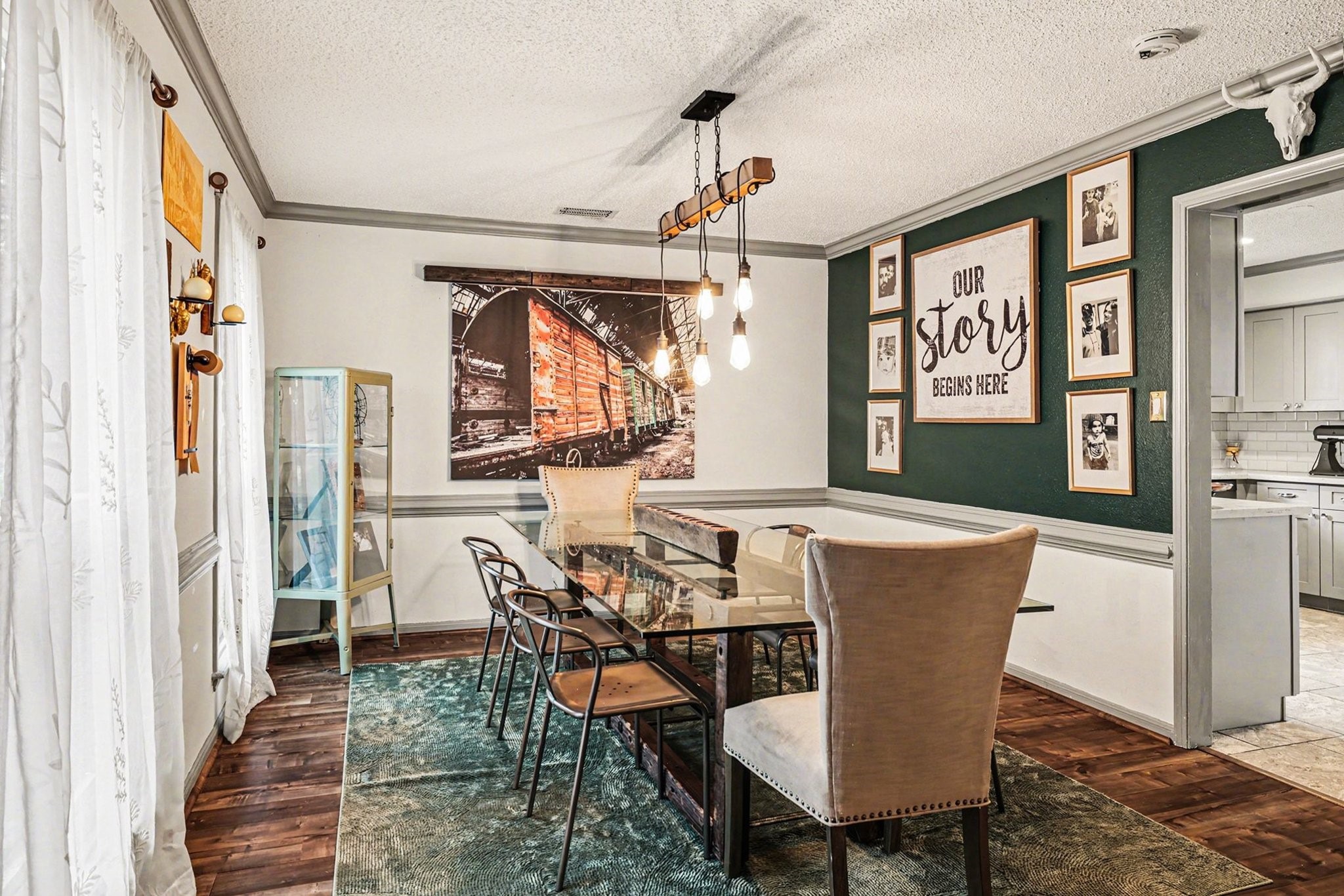 9530 Arcade Drive Spring, TX 77379 - Photo 11 of 37 Additional view of the formal dining off the kitchen.
