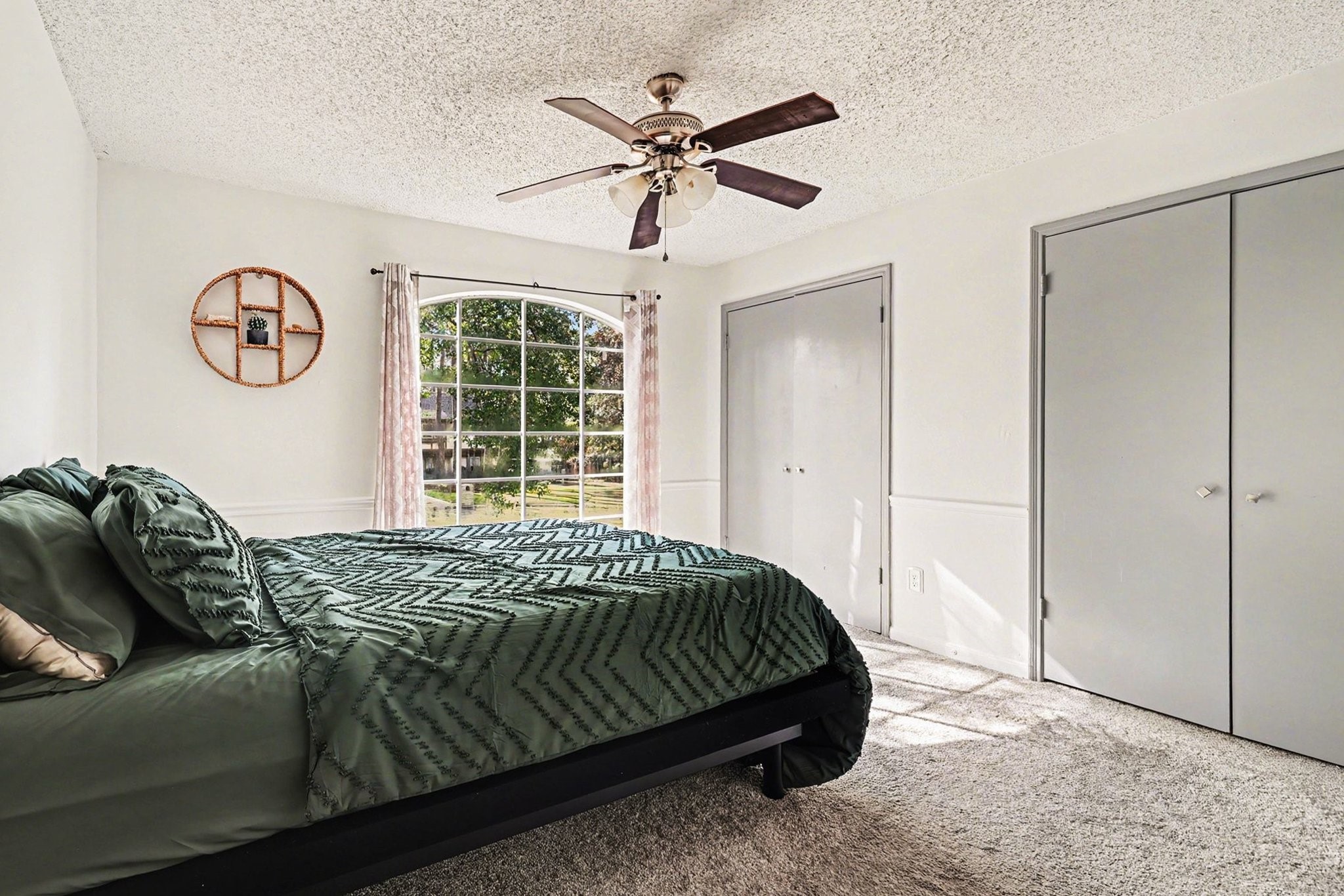 9530 Arcade Drive Spring, TX 77379 - Photo 27 of 37 Another upstairs secondary bedroom with views of the front yard.