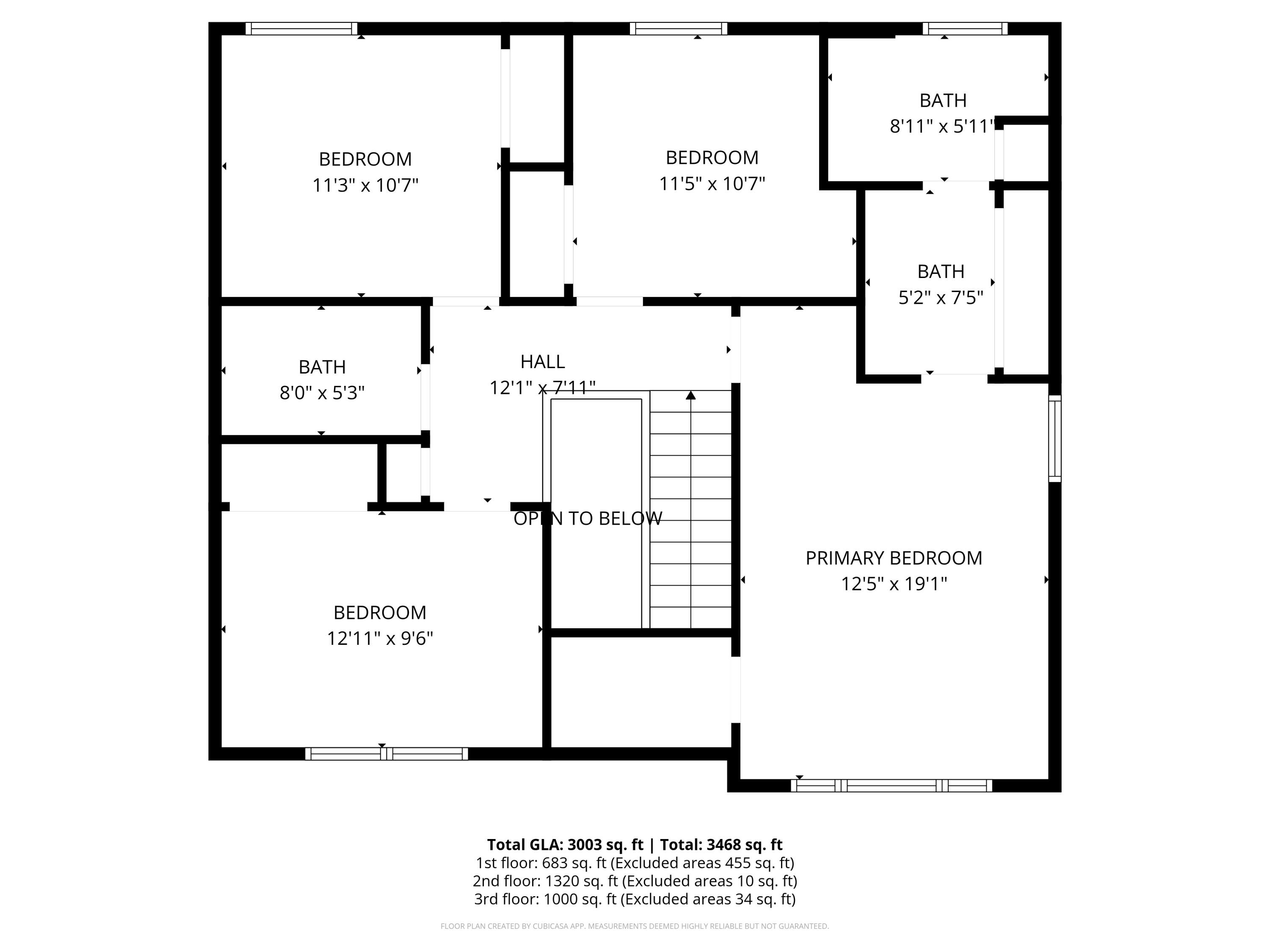 1333 Ridgewood Drive Winona, MN 55987 - Photo 69 of 69 Upstairs floorplan
