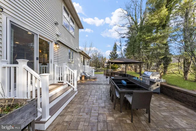 an aerial view of residential building and green space