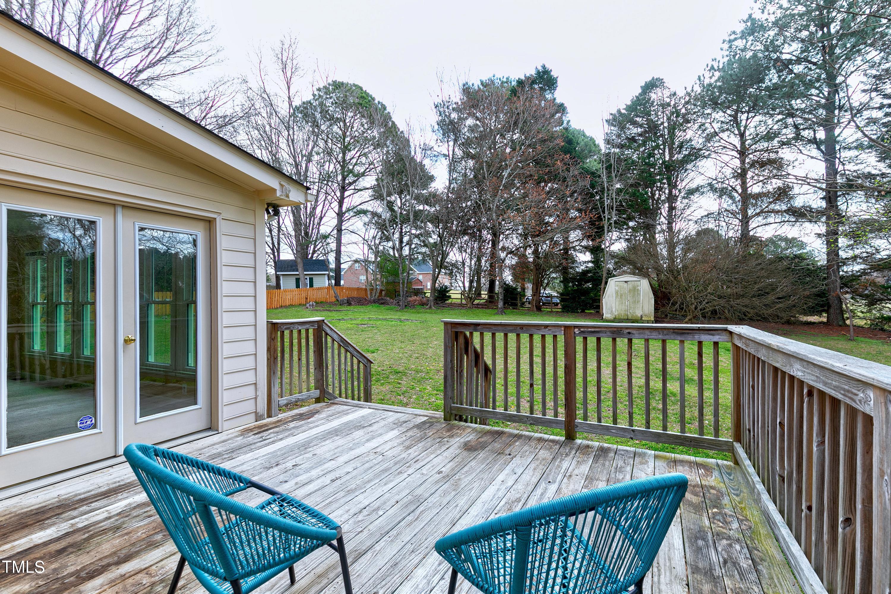 1104 Turner Farms Road Garner, NC 27529 - Photo 12 of 35 Relaxing Deck View