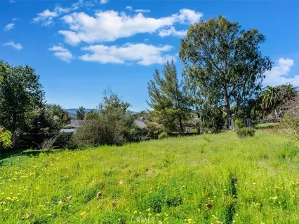 a view of an outdoor space and a yard