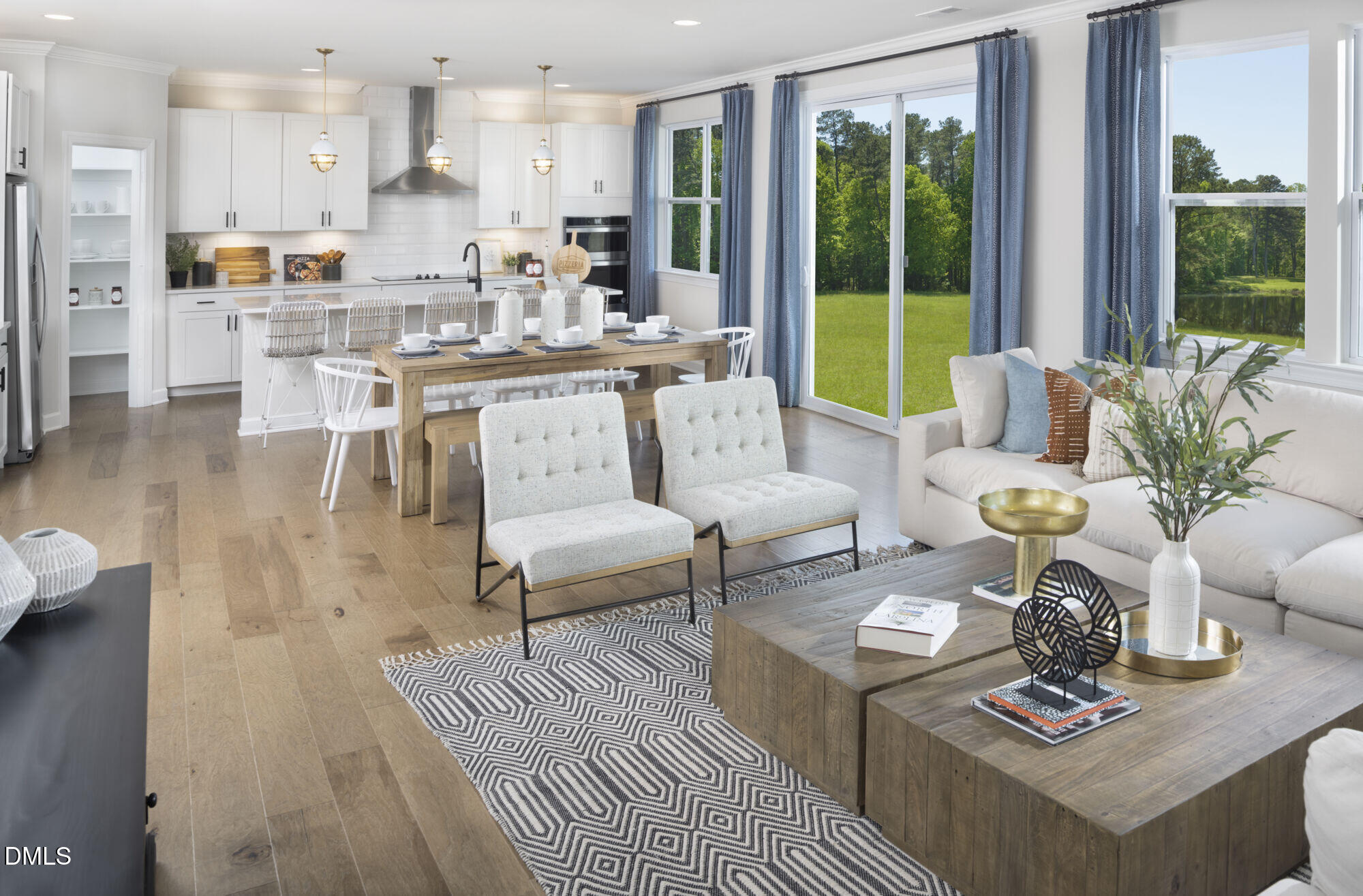 260 Yellow River Way Garner, NC 27529 - Photo 4 of 13 a living room with furniture and a large window