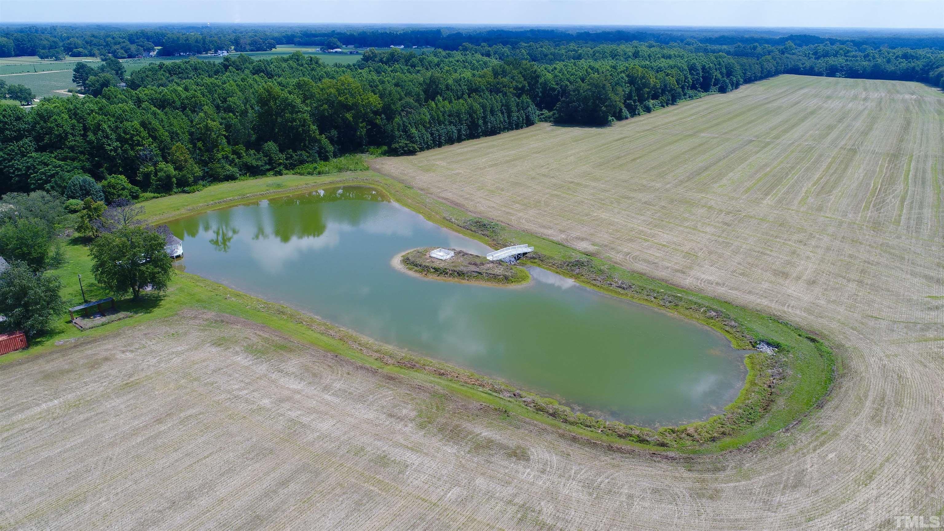 0 Bridgers Road Kenly, NC 27542 - Photo 3 of 8 an aerial view of a house