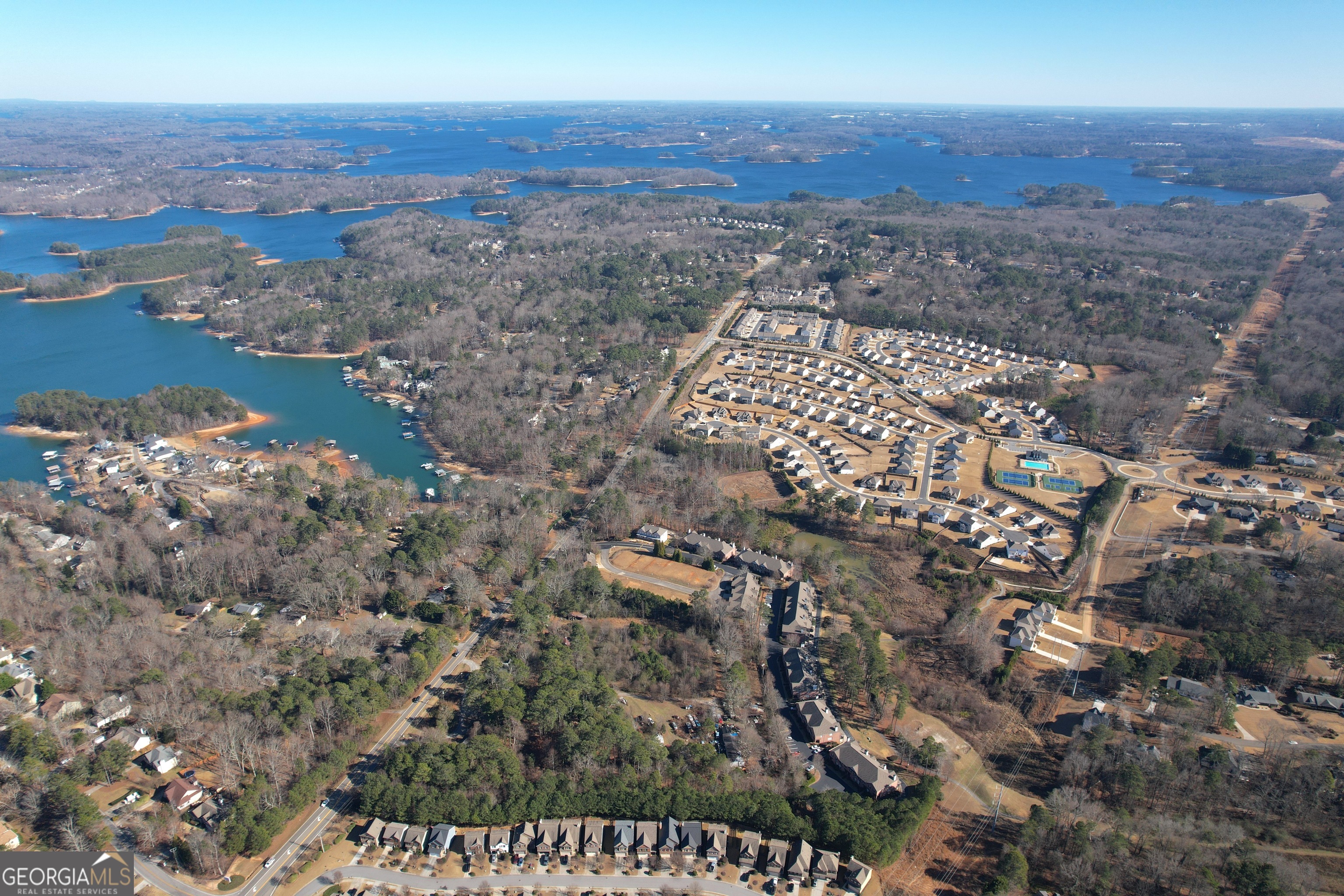 1740 Buford Dam Road Cumming, GA 30041 - Photo 15 of 17 a view of city and mountain