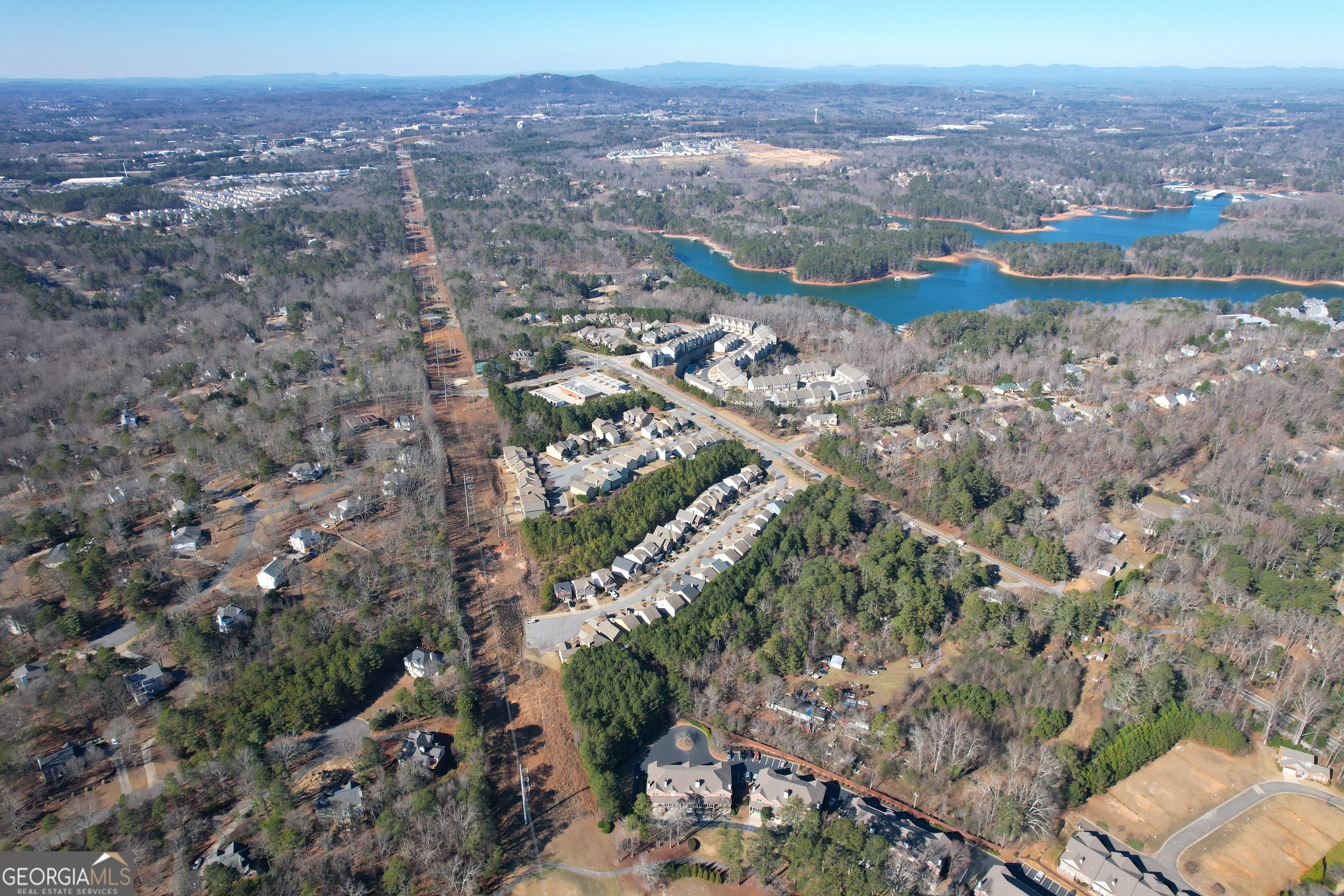1740 Buford Dam Road Cumming, GA 30041 - Photo 8 of 17 an aerial view of a city