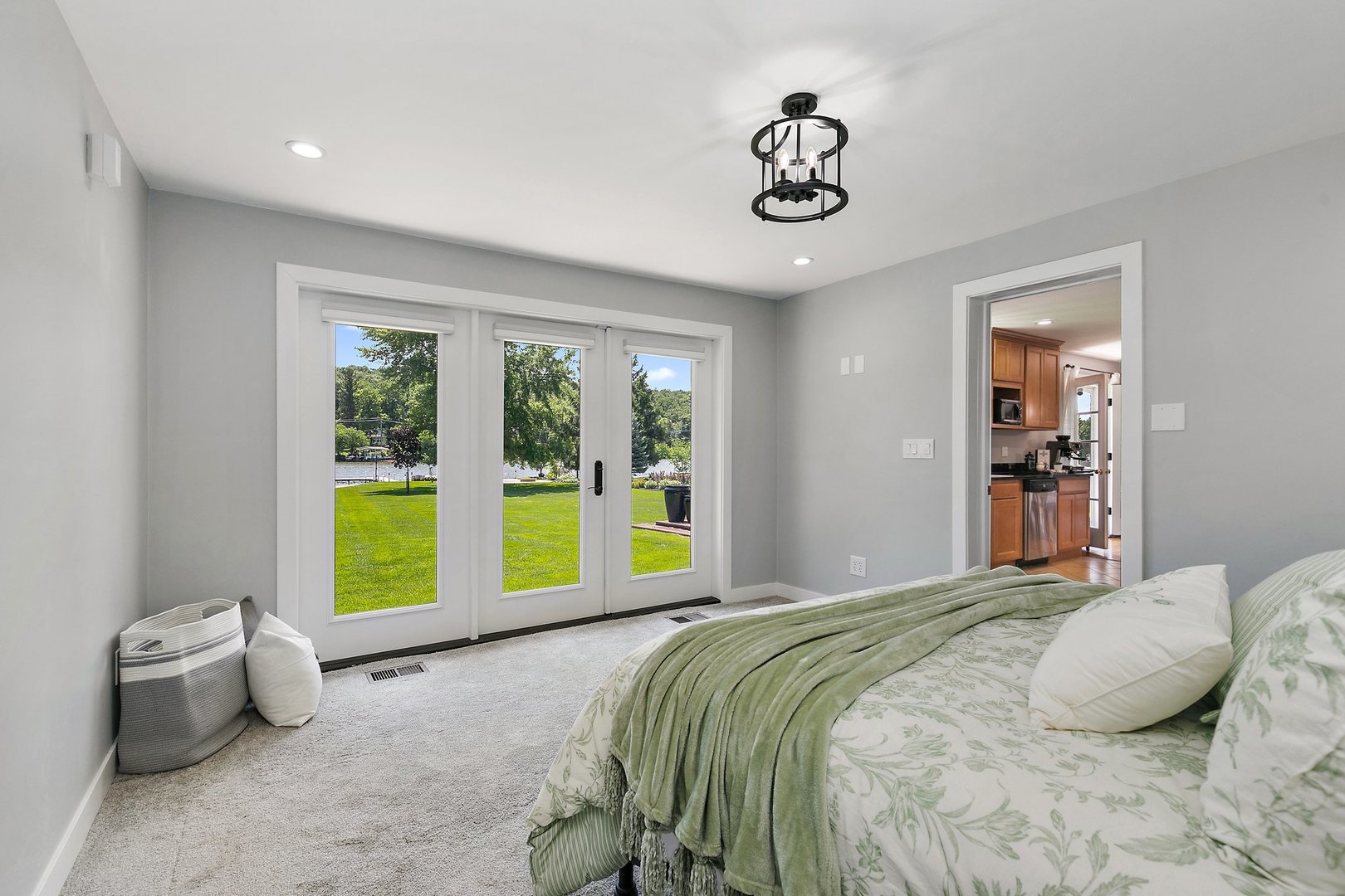 1037 North Harrison Street Algonquin, IL 60102 - Photo 14 of 46 a bedroom with a bed and a large window