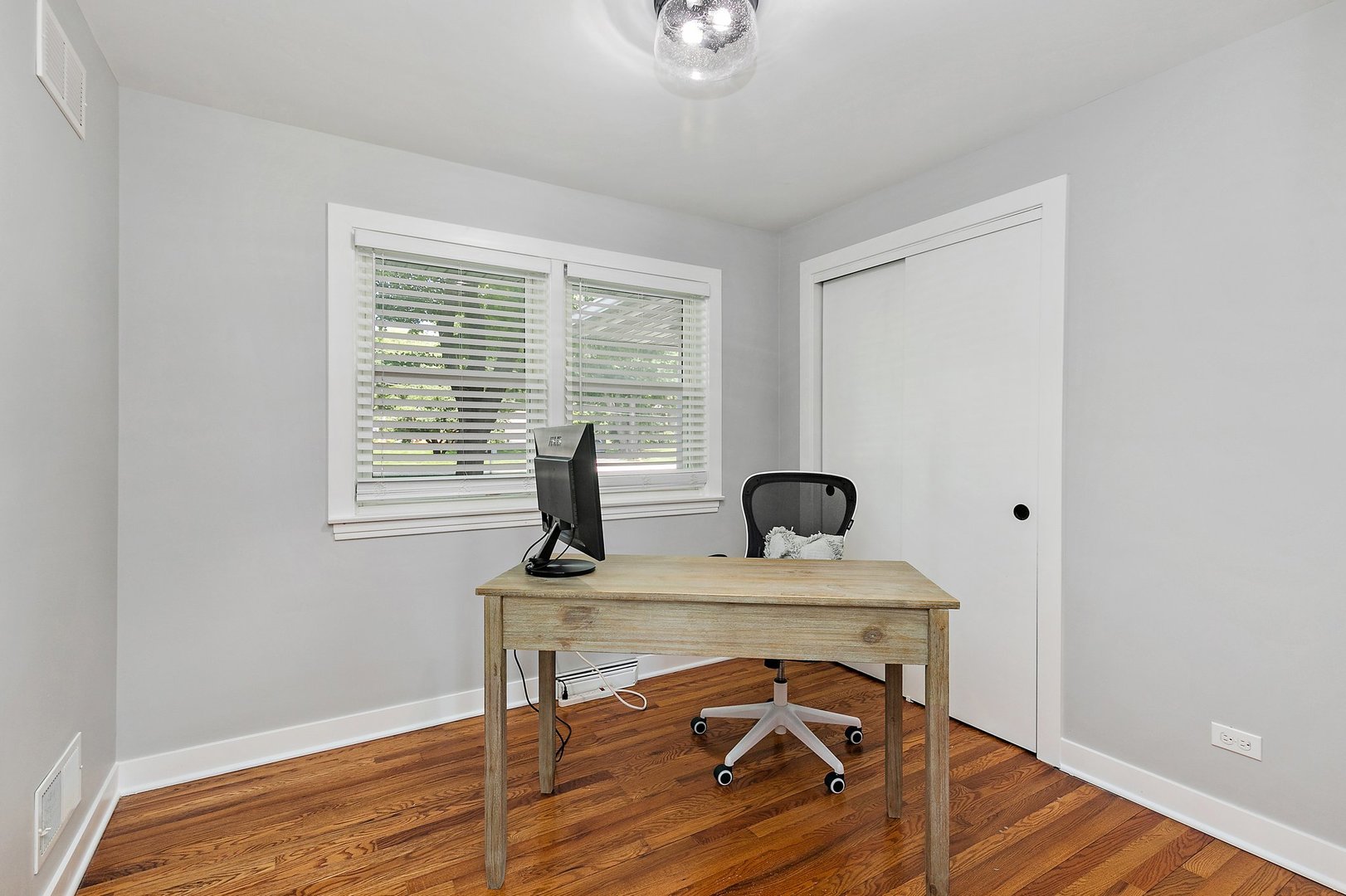 1037 North Harrison Street Algonquin, IL 60102 - Photo 18 of 46 a view of a workspace with a window