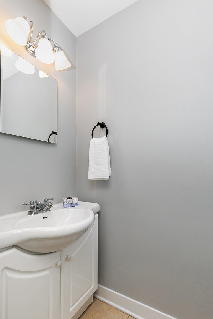 1037 North Harrison Street Algonquin, IL 60102 - Photo 23 of 46 a bathroom with a sink and a mirror