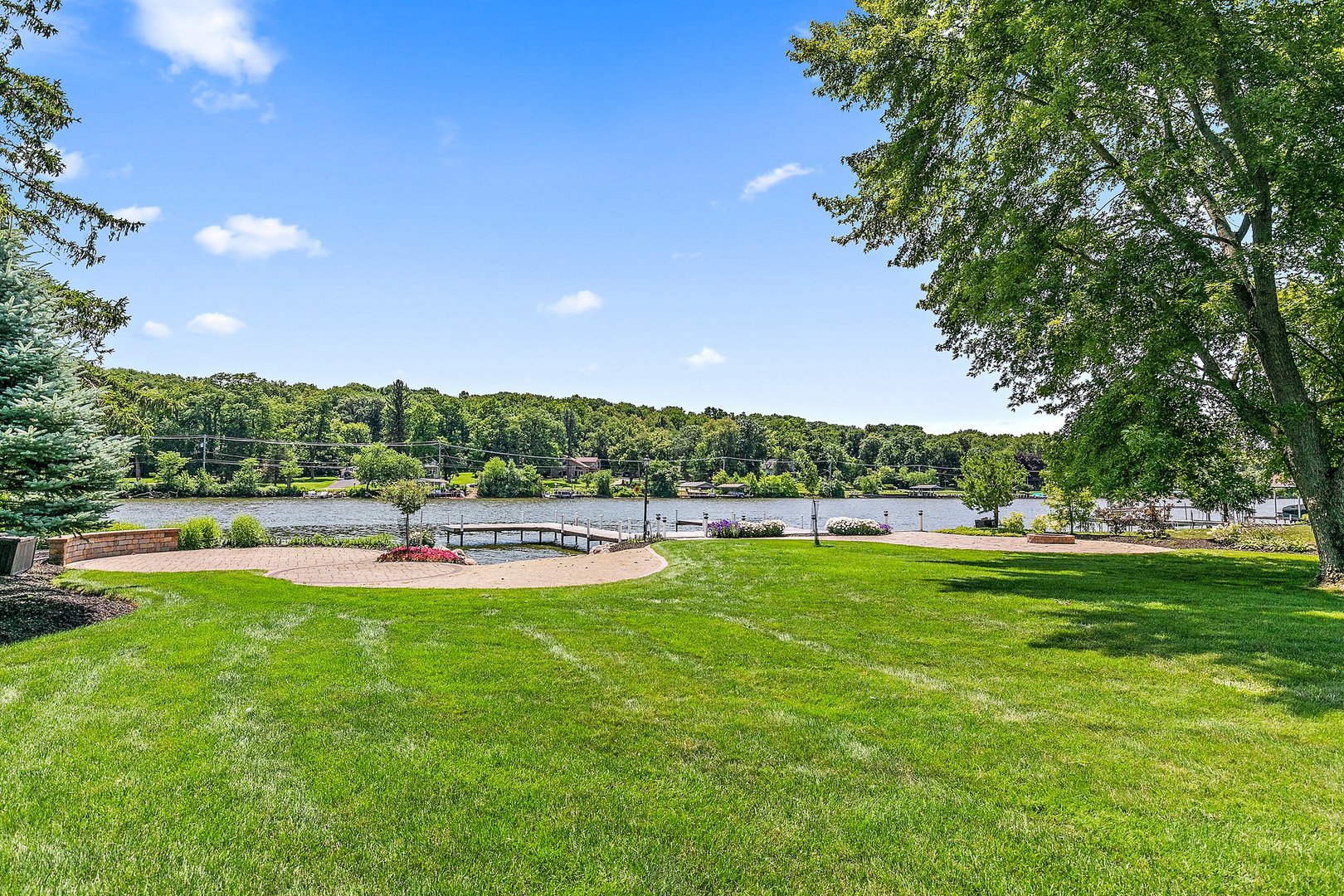1037 North Harrison Street Algonquin, IL 60102 - Photo 27 of 46 a view of a swimming pool with a yard