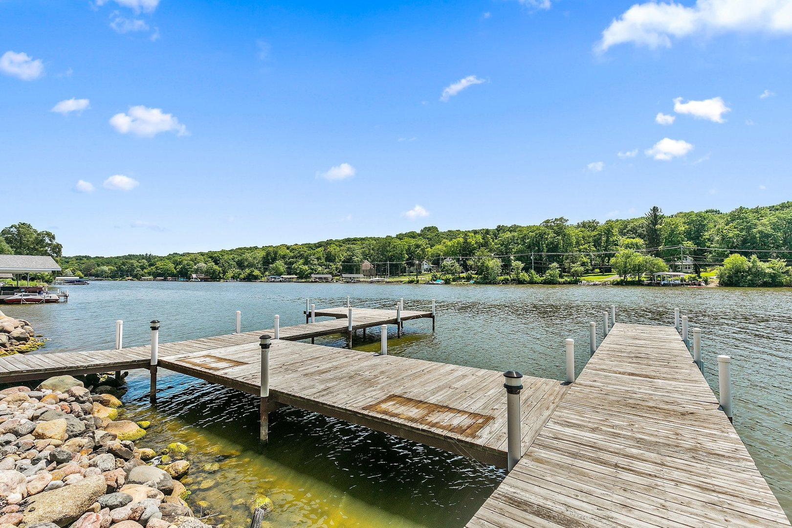 1037 North Harrison Street Algonquin, IL 60102 - Photo 29 of 46 a view of a lake with outdoor space