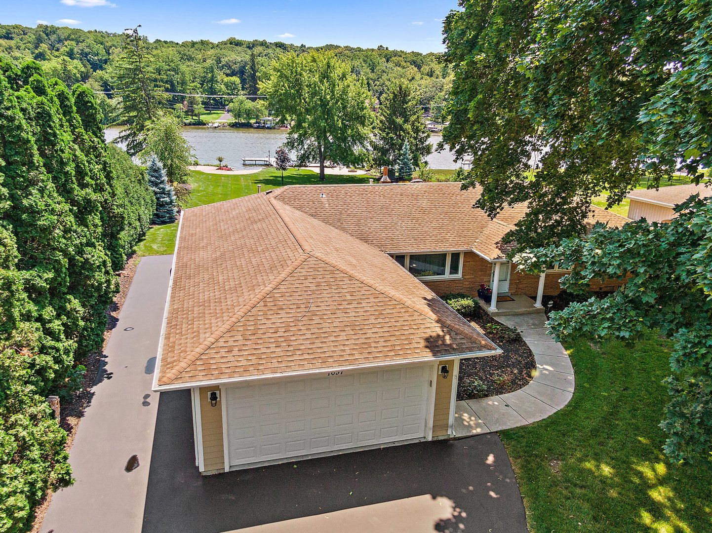 1037 North Harrison Street Algonquin, IL 60102 - Photo 46 of 46 an aerial view of a house