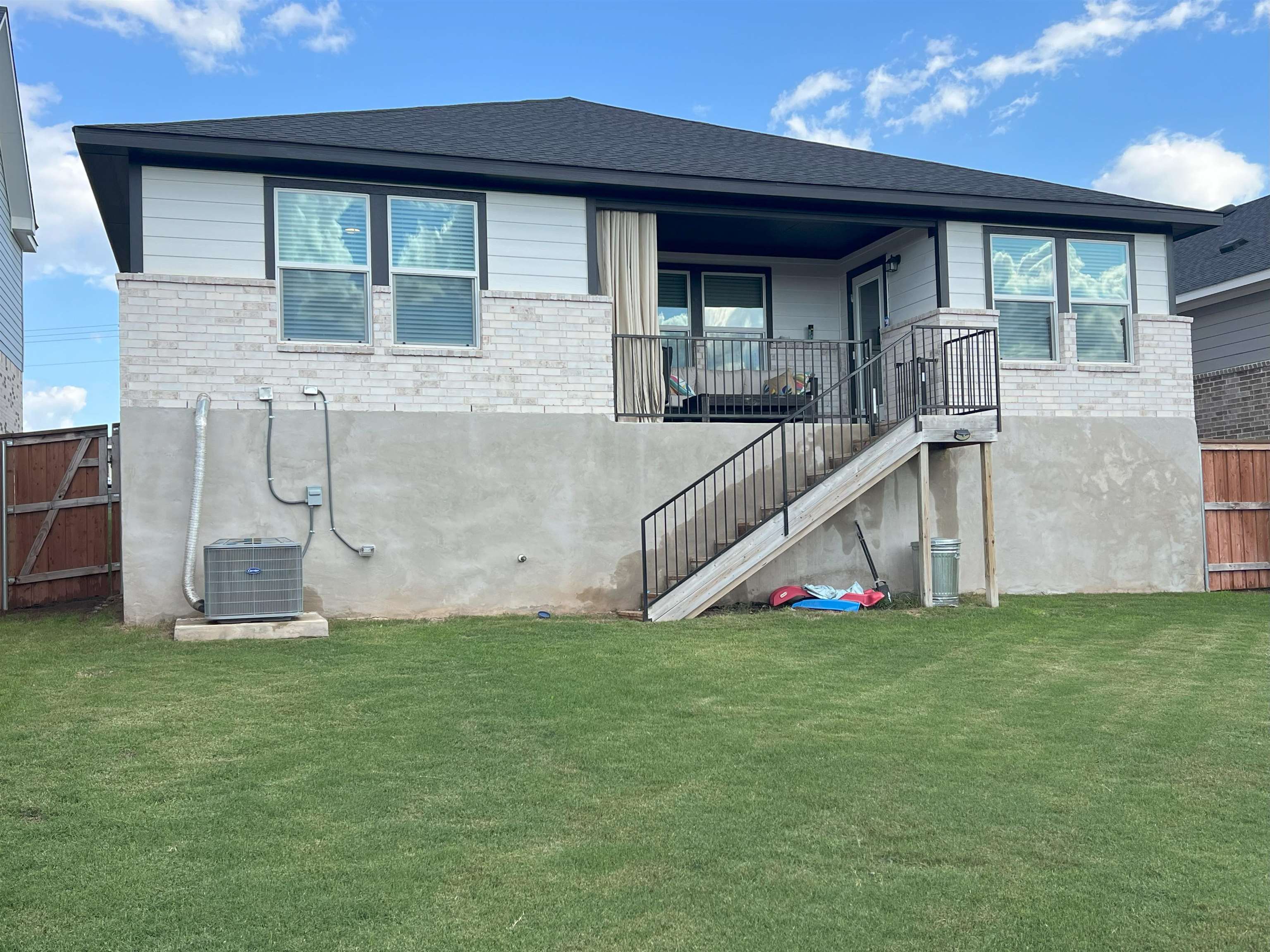 248 Lone Cedar Road Marble Falls, TX 78654 - Photo 30 of 30 a view of front of house with a yard