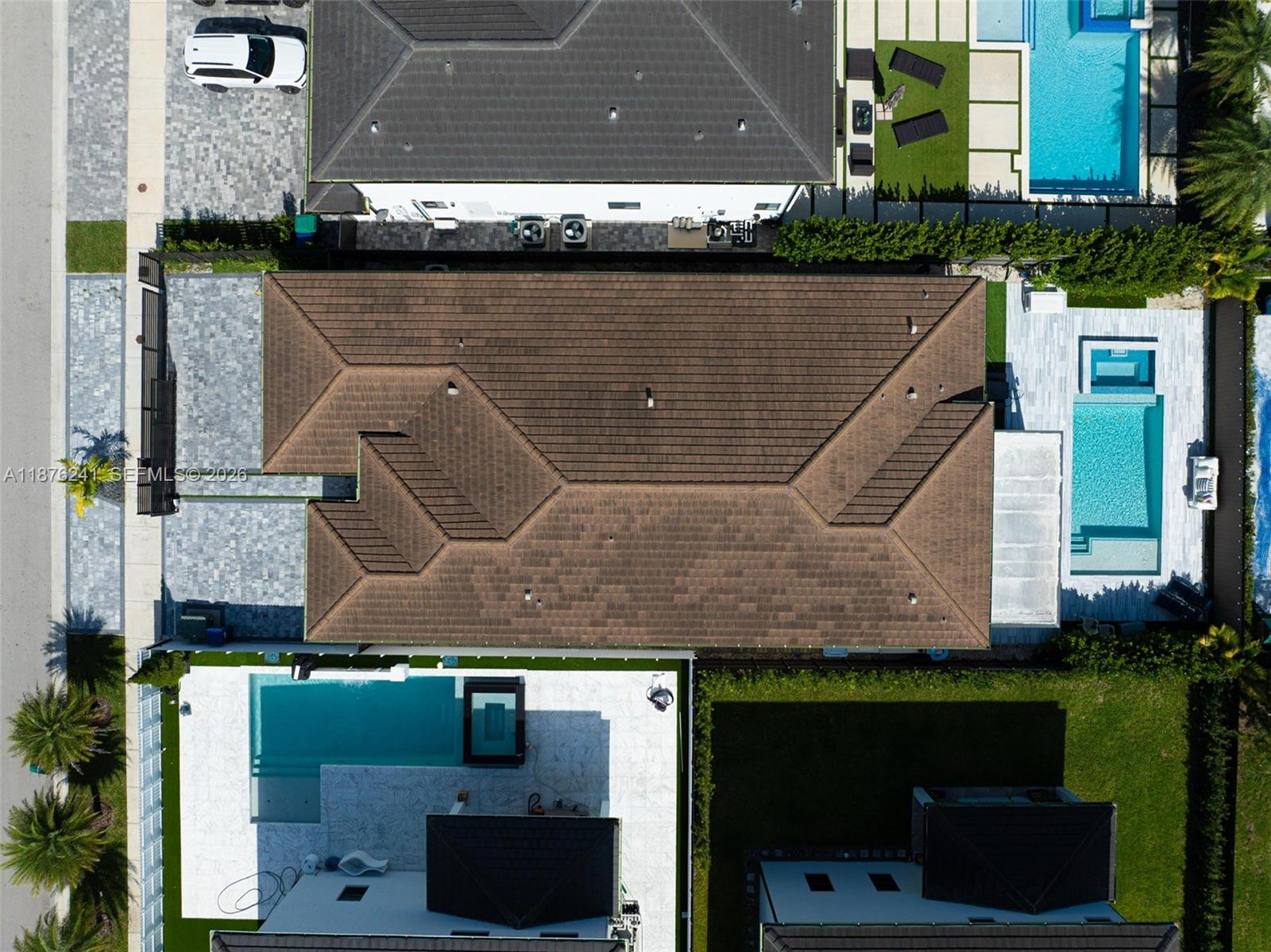 14478 Southwest 21st Street Miami, FL 33175 - Photo 37 of 42 an aerial view of a house with a yard