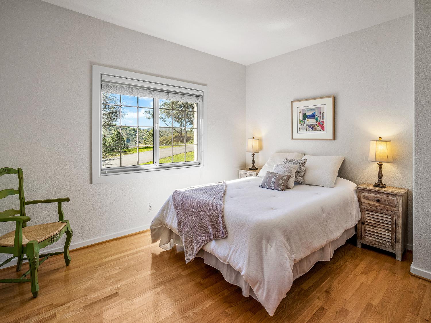 5373 Prairie Loop Placerville, CA 95667 - Photo 17 of 32 Downstairs bedroom with queen sized bed.