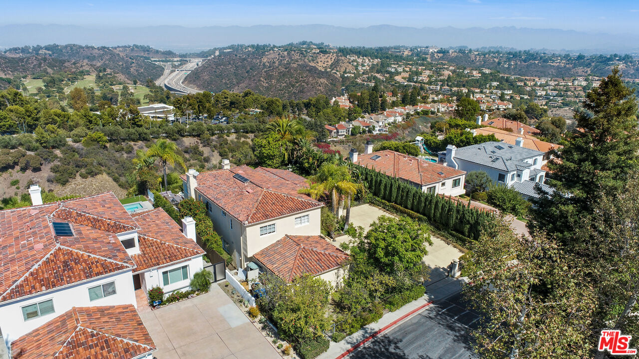 12535 Promontory Road Los Angeles, CA 90049 - Photo 36 of 42 an aerial view of a city