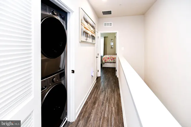 a close view of utility room