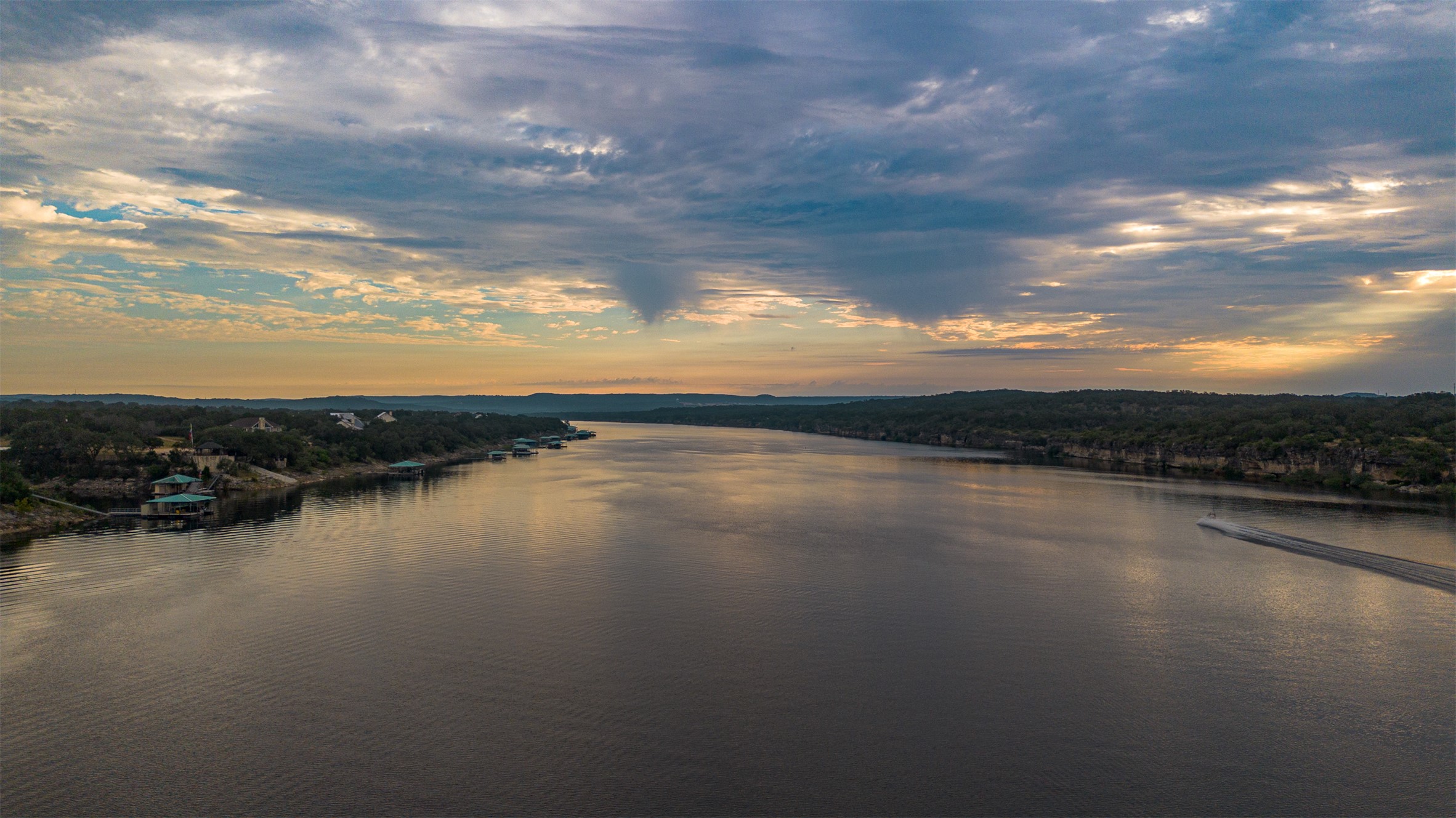 6 Dos Rios Way Marble Falls, TX 78654 - Photo 5 of 28 a view of city and lake