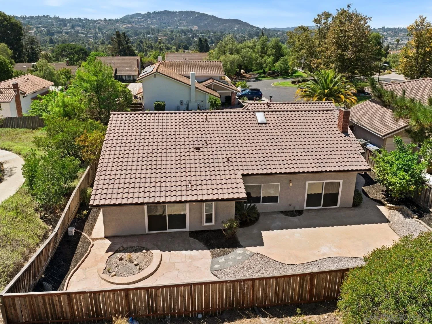 13010 Pomard Way Poway, CA 92064 - Photo 12 of 22 an aerial view of a house with a yard