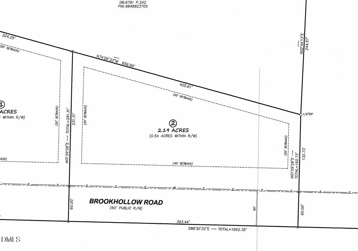 2 Brookhollow Road North Efland, NC 27243 - Photo 2 of 7 Lot 2 Brookhollow Road Survey